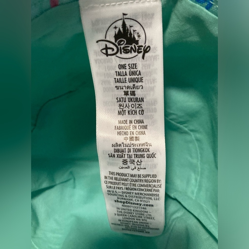Disneys Stitch Floral Bucket Hat - Picture 5 of 6